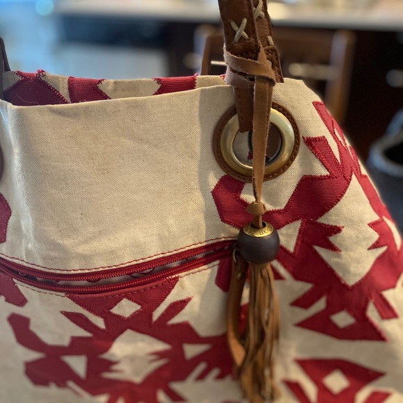 LUCKY 🍀 BRAND - Boho weekend tote bag- - Picture 13 of 14